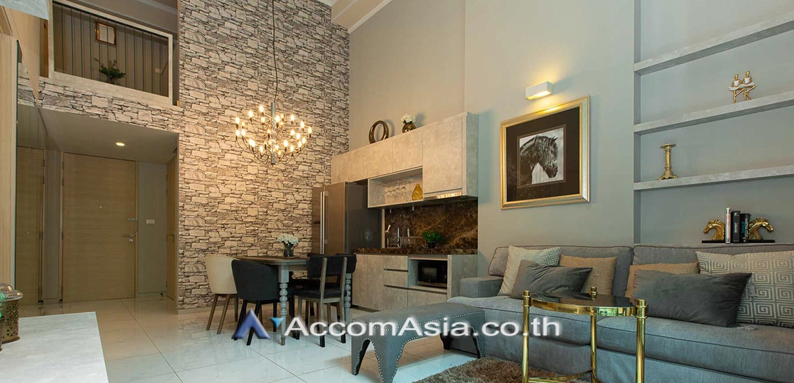 Double High Ceiling, Duplex Condo | Siamese Thirty Nine Condominium  2 Bedroom for Sale & Rent BTS Phrom Phong in Sukhumvit Bangkok