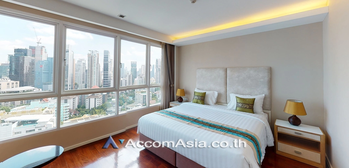 7  2 br Apartment for rent and sale in Sukhumvit ,Bangkok BTS Asok - MRT Sukhumvit at Serviced Apartment with Park view AA28285