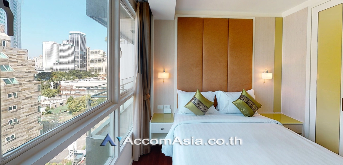 6  2 br Apartment for rent and sale in Sukhumvit ,Bangkok BTS Asok - MRT Sukhumvit at Serviced Apartment with Park view AA28286