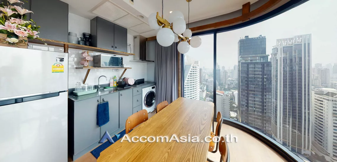 unit 2 Bedrooms  Condominium For Rent in Sukhumvit, Bangkok  near BTS Asok - MRT Sukhumvit (AA28326)