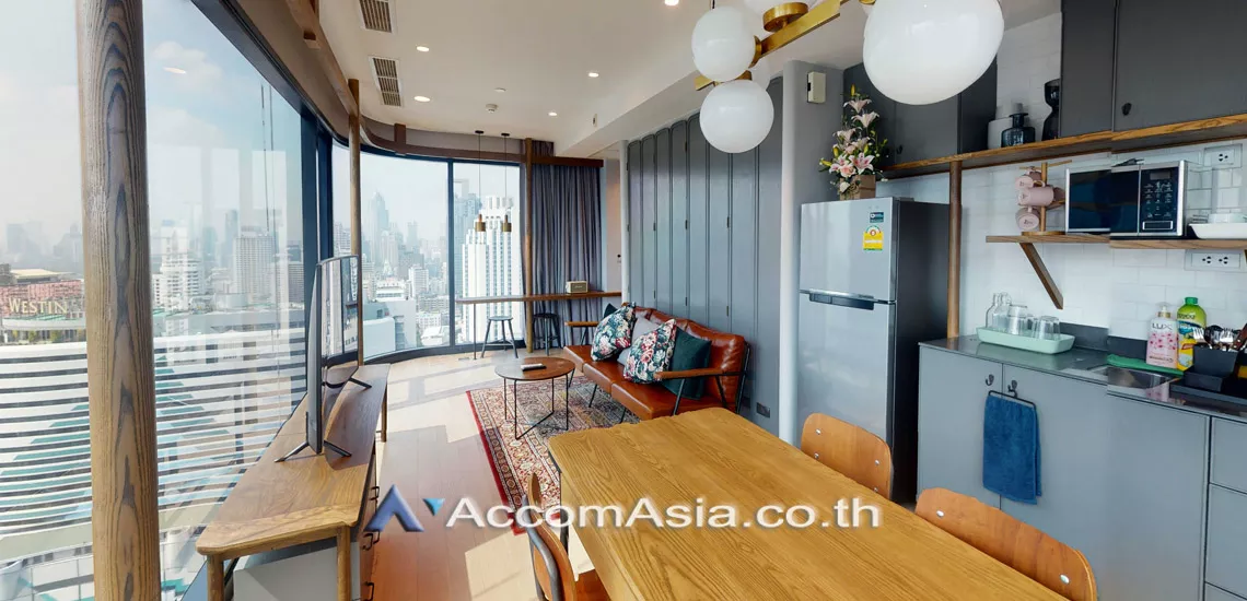 unit 2 Bedrooms  Condominium For Rent in Sukhumvit, Bangkok  near BTS Asok - MRT Sukhumvit (AA28326)
