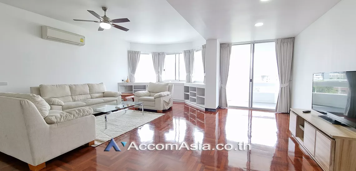 4  3 br Apartment For Rent in Sukhumvit ,Bangkok BTS Phrom Phong at The comfortable low rise residence AA28367