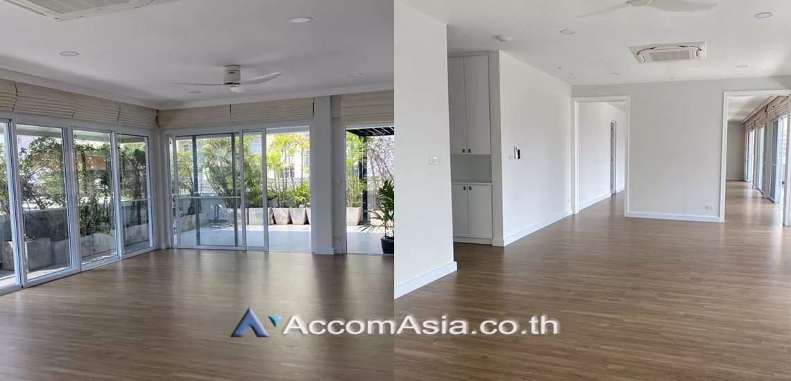 Penthouse, Pet friendly |  Low rise - Cozy Apartment Apartment  4 Bedroom for Rent BTS Chong Nonsi in Sathorn Bangkok