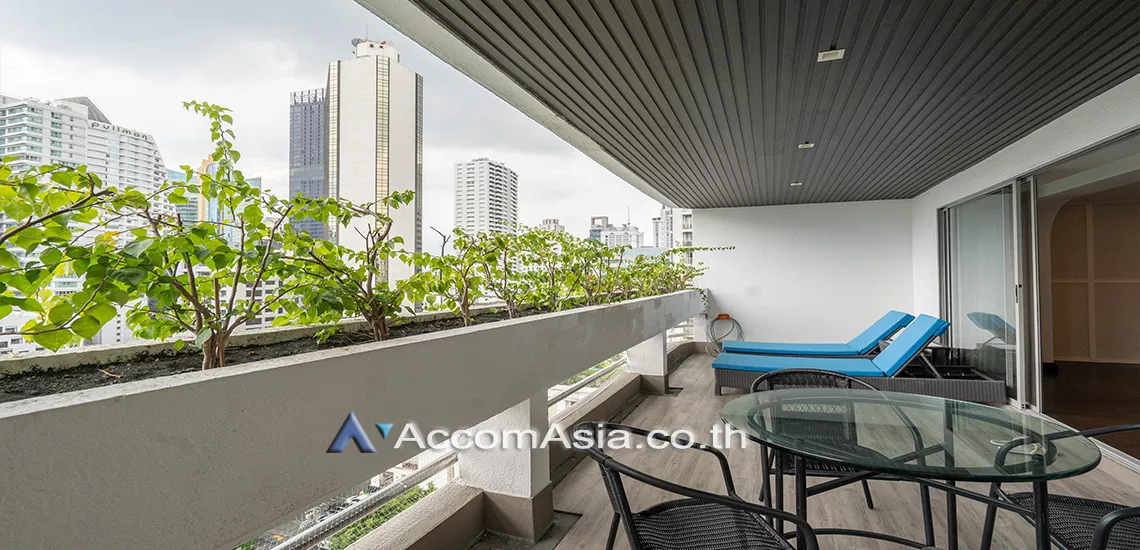 Pet friendly |  4 Bedrooms  Apartment For Rent in Sukhumvit, Bangkok  near BTS Asok - MRT Sukhumvit (AA29386)