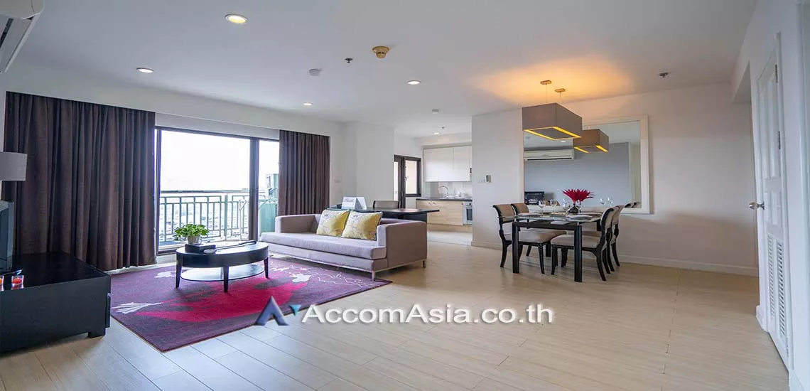 Pet friendly |  2 Bedrooms  Apartment For Rent in Sathorn, Bangkok  near BTS Sala Daeng - BTS Chong Nonsi (AA29403)