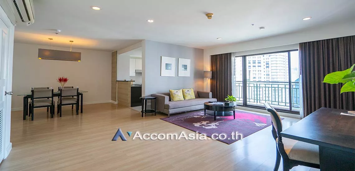 Pet friendly |  High rise - Luxury Furnishing Apartment  2 Bedroom for Rent BTS Chong Nonsi in Sathorn Bangkok