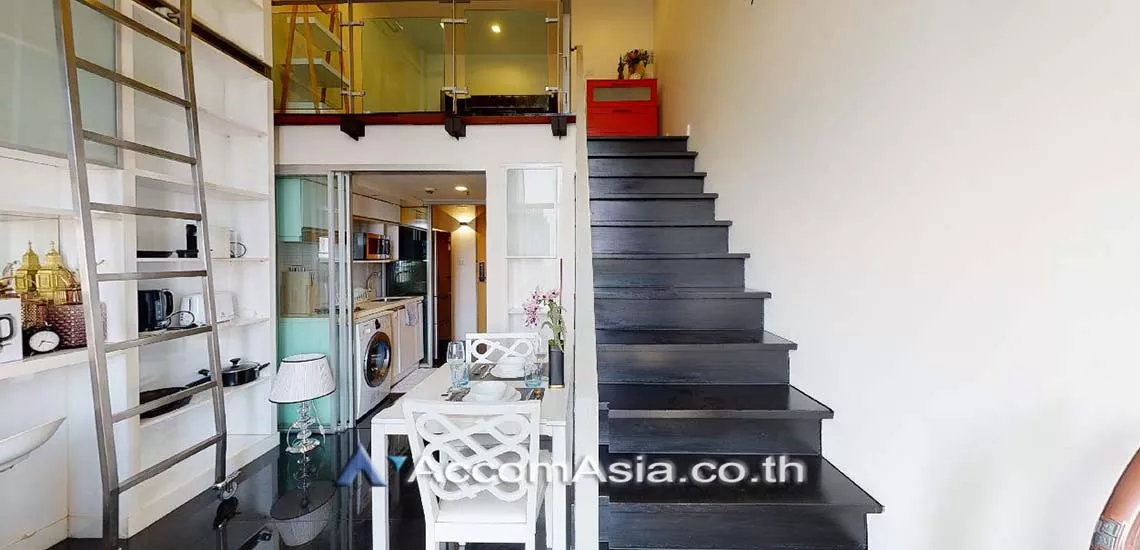 Duplex Condo, Pet friendly |  1 Bedroom  Condominium For Rent in Sukhumvit, Bangkok  near BTS Thong Lo (AA29425)