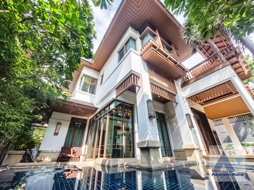  2  4 br House For Rent in Sathorn ,Bangkok BRT Thanon Chan - BTS Saint Louis at Exclusive Resort Style Home  AA29486