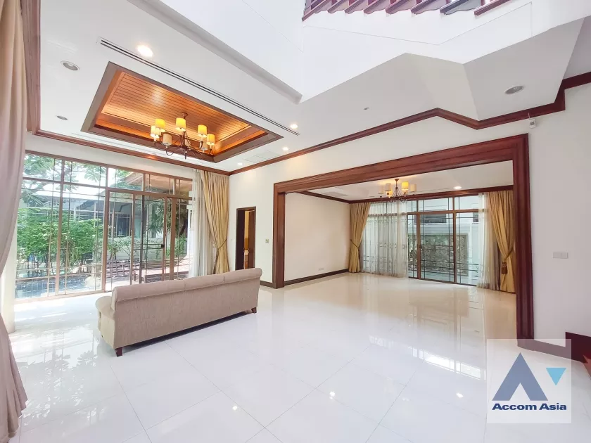 7  4 br House For Rent in Sathorn ,Bangkok BRT Thanon Chan - BTS Saint Louis at Exclusive Resort Style Home  AA29486
