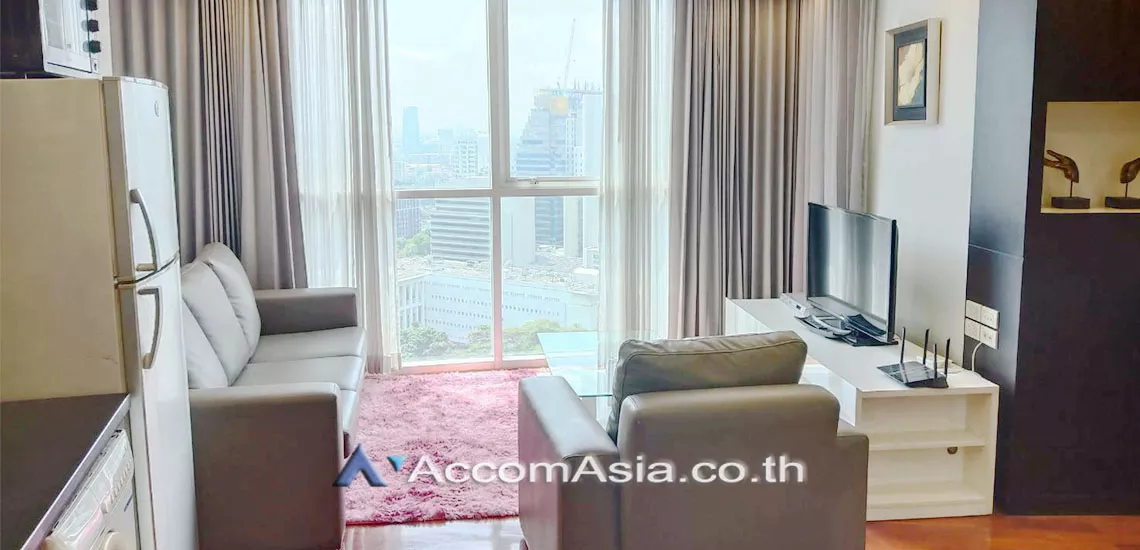 1  2 br Condominium For Rent in Ploenchit ,Bangkok BTS Chitlom at Urbana Langsuan AA29772