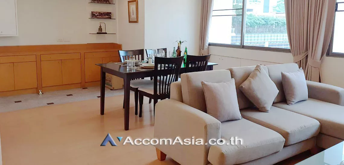 unit 2 Bedrooms  Apartment For Rent in Ploenchit, Bangkok  near BTS Ratchadamri (AA29785)