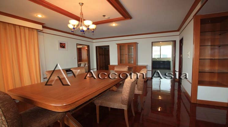 unitPet friendly |  3 Bedrooms  Condominium For Rent in Sukhumvit, Bangkok  near BTS Phrom Phong (24442)