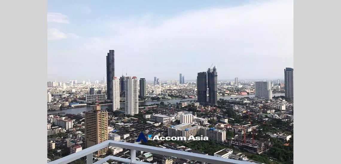 unitPenthouse |  2 Bedrooms  Condominium For Rent & Sale in Charoen Nakhon, Bangkok  near BTS Krung Thon Buri (AA29910)