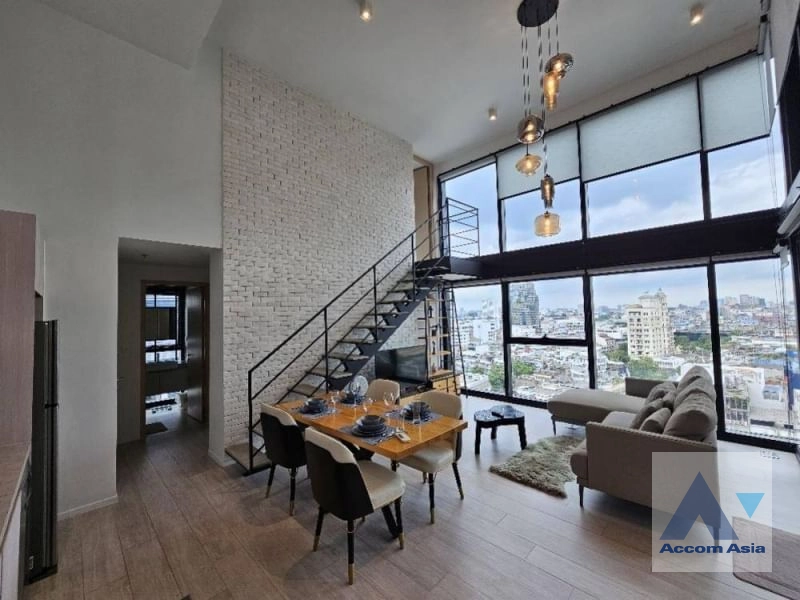 4  2 br Condominium For Rent in Silom ,Bangkok BTS Surasak at The Lofts Silom AA29921