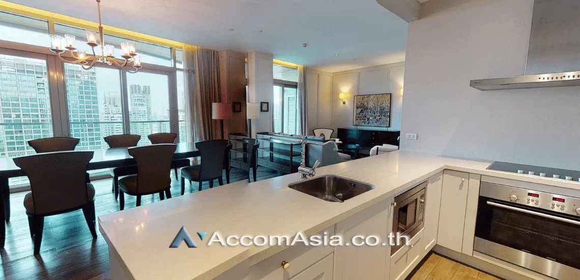  1  3 br Condominium For Rent in Ploenchit ,Bangkok BTS Ploenchit at Oriental Residence Bangkok AA29986