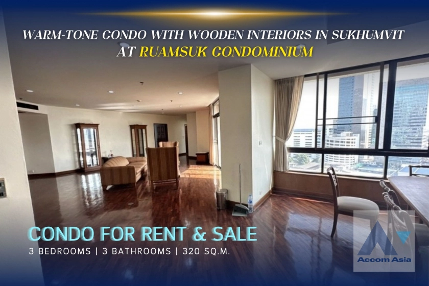 Pet friendly | Ruamsuk Condominium Condominium  3 Bedroom for Sale & Rent BTS Phrom Phong in Sukhumvit Bangkok