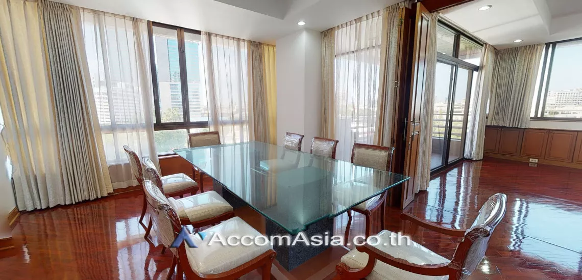 unitPet friendly |  3 Bedrooms  Condominium For Rent in Sukhumvit, Bangkok  near BTS Phrom Phong (AA29998)