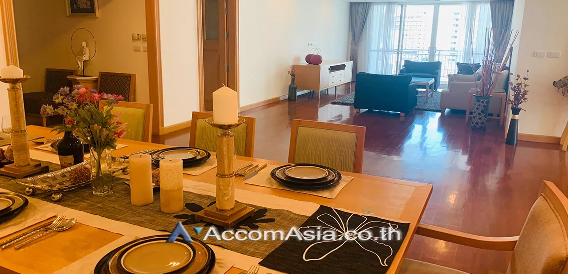 6  3 br Apartment For Rent in Sukhumvit ,Bangkok BTS Phrom Phong at High-quality facility AA30056