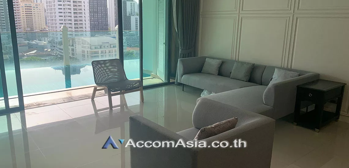 unitHuge Terrace, Private Swimming Pool |  2 Bedrooms  Condominium For Rent in Sukhumvit, Bangkok  near BTS Phrom Phong (AA30061)