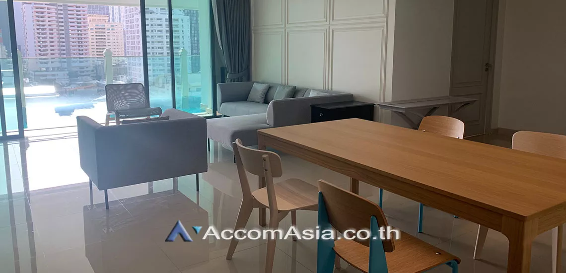 unitHuge Terrace, Private Swimming Pool |  2 Bedrooms  Condominium For Rent in Sukhumvit, Bangkok  near BTS Phrom Phong (AA30061)