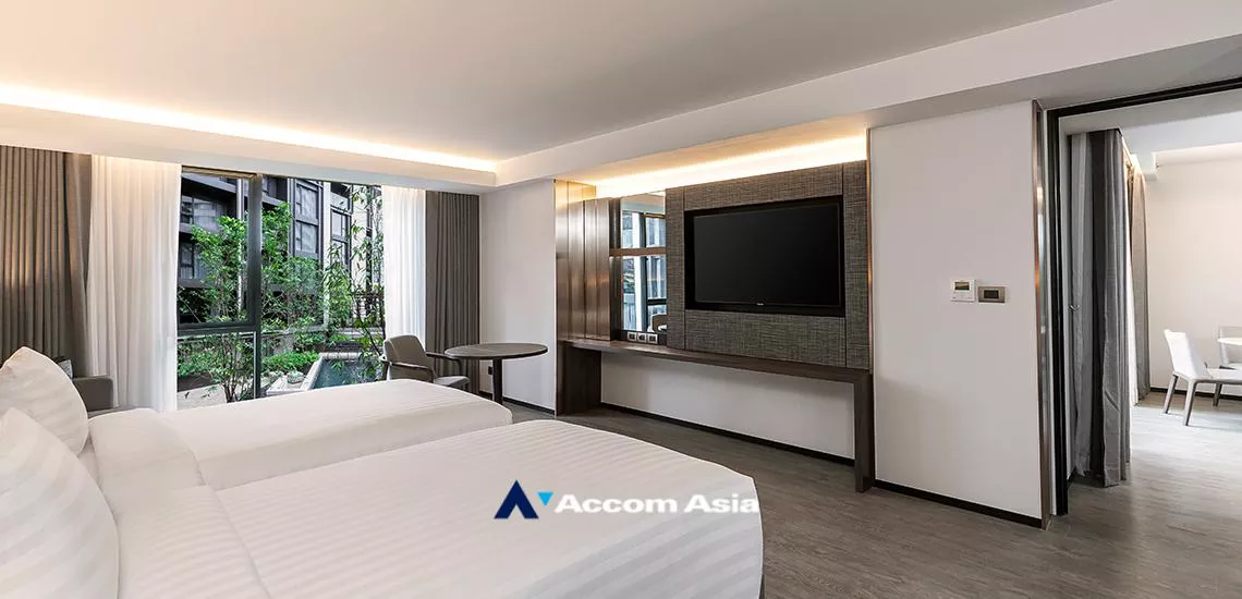 8  1 br Apartment For Rent in Sukhumvit ,Bangkok BTS Asok - MRT Sukhumvit at Low rise with convenient location AA30160