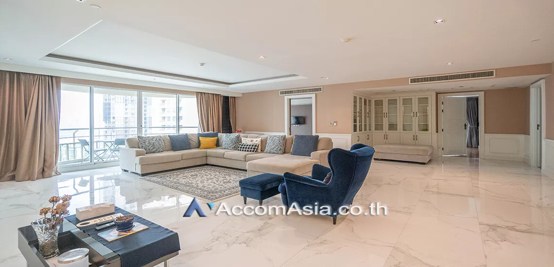 A whole floor, Pet friendly |  4 Bedrooms  Condominium For Rent in Sukhumvit, Bangkok  near BTS Phrom Phong (AA30217)