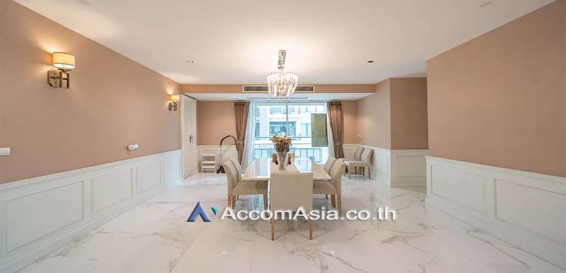 A whole floor, Pet friendly |  4 Bedrooms  Condominium For Rent in Sukhumvit, Bangkok  near BTS Phrom Phong (AA30217)