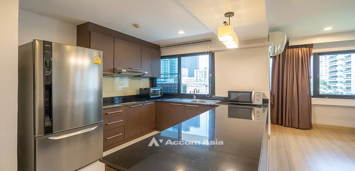  1  3 br Apartment For Rent in Sukhumvit ,Bangkok BTS Asok - MRT Sukhumvit at Spacious Room AA30232