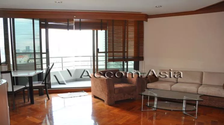 unit 2 Bedrooms  Condominium For Rent in Sukhumvit, Bangkok  near BTS Asok - MRT Sukhumvit (24485)