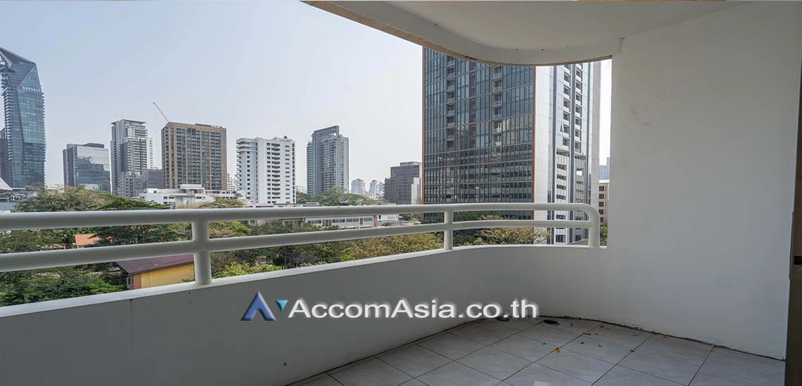 unitBig Balcony, Pet friendly |  3 Bedrooms  Condominium For Rent in Sukhumvit, Bangkok  near BTS Phrom Phong (24489)