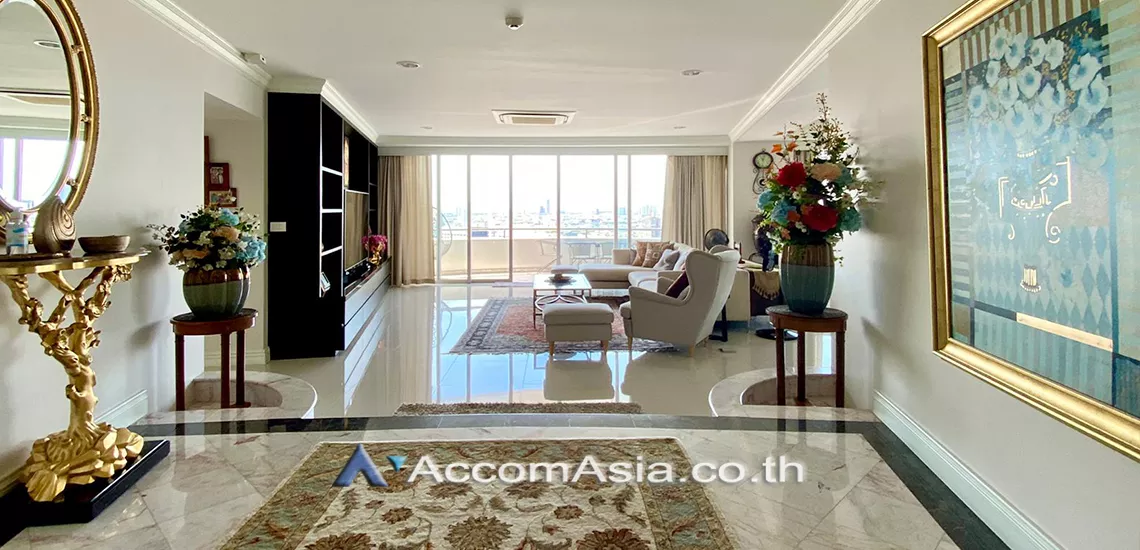 Newly renovated, Big Balcony |  3 Bedrooms  Condominium For Rent & Sale in Charoennakorn, Bangkok  near BTS Krung Thon Buri (AA30400)