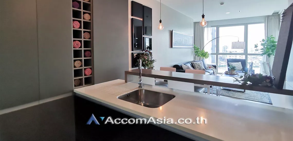 6  1 br Condominium For Sale in Charoen Nakhon ,Bangkok BTS Krung Thon Buri at The River Condominium AA30411