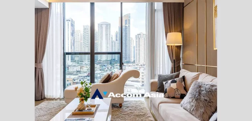 4  2 br Condominium For Rent in Sukhumvit ,Bangkok MRT Queen Sirikit National Convention Center at Siamese Exclusive Queens AA30503
