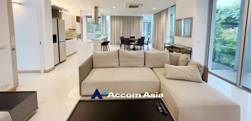 8  3 br House For Rent in Ratchadapisek ,Bangkok MRT Phetchaburi at Modern Executive Houses Compound AA30548