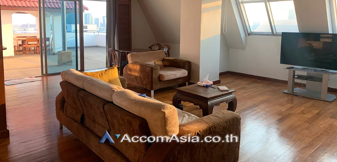 Duplex Condo |  3 Bedrooms  Condominium For Sale in Sathorn, Bangkok  near BRT Thanon Chan (AA30709)