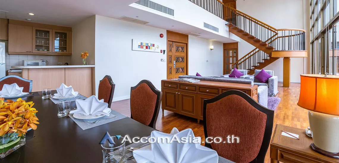 4  3 br Apartment For Rent in Silom ,Bangkok BTS Sala Daeng - MRT Silom at Suite For Family AA30732