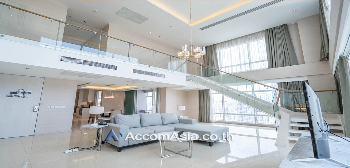 Double High Ceiling, Duplex Condo |  3 Bedrooms  Apartment For Rent in Sukhumvit, Bangkok  near BTS Thong Lo (AA30751)