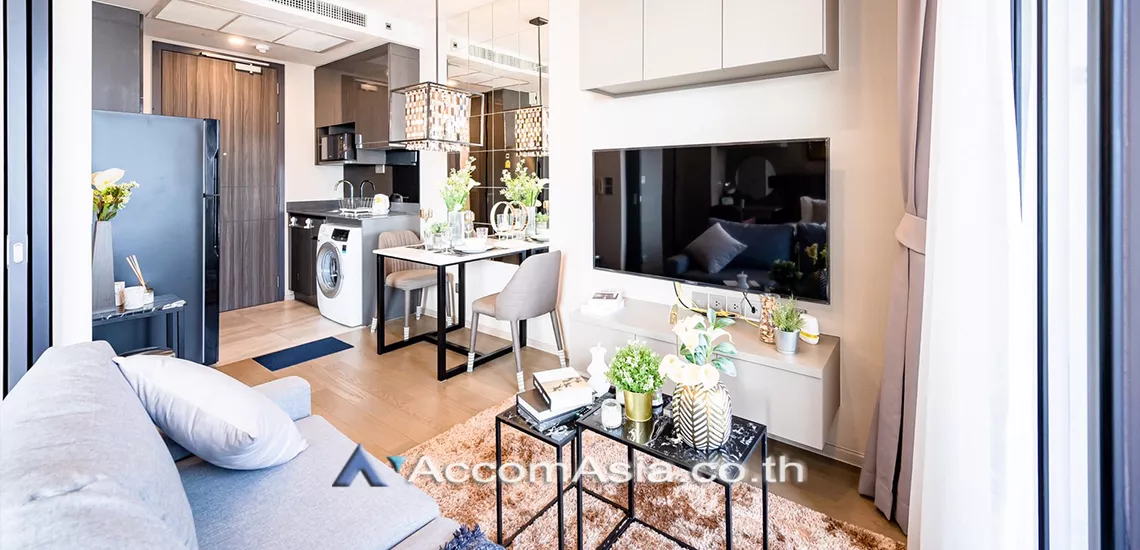 unit 1 Bedroom  Condominium For Rent in Sukhumvit, Bangkok  near BTS Asok - MRT Sukhumvit (AA30778)