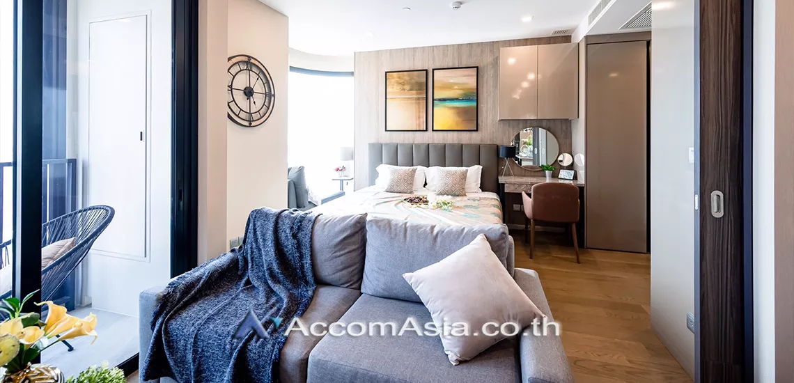 unit 1 Bedroom  Condominium For Rent in Sukhumvit, Bangkok  near BTS Asok - MRT Sukhumvit (AA30778)