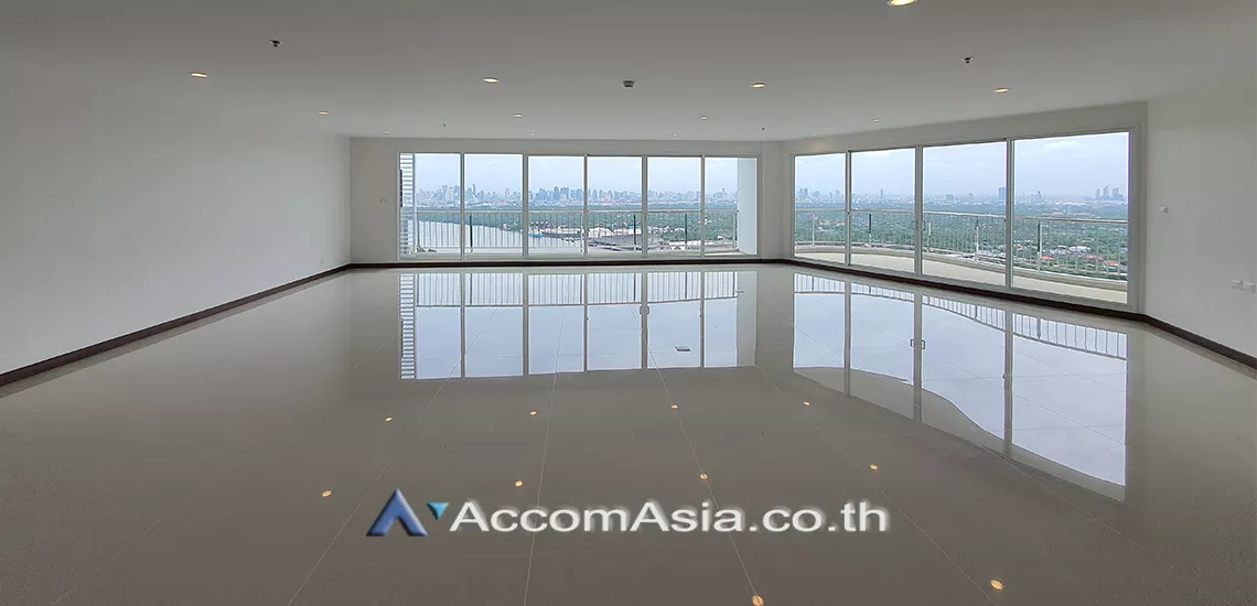 Huge Terrace, Penthouse |  4 Bedrooms  Condominium For Rent & Sale in Sathorn, Bangkok  near BRT Wat Dan (AA30832)