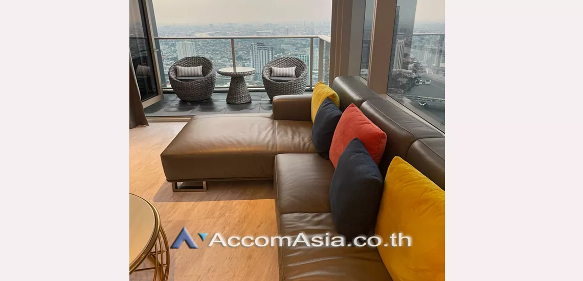  2 Bedrooms  Condominium For Rent in Sathorn, Bangkok  near BTS Saphan Taksin (AA30863)