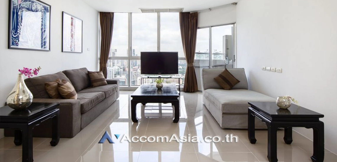 unitPet friendly |  3 Bedrooms  Condominium For Rent in Sukhumvit, Bangkok  near BTS Phrom Phong (AA30865)
