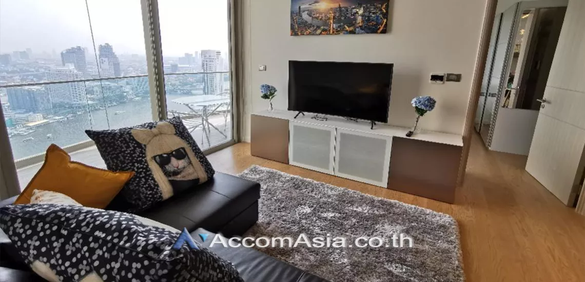 6  1 br Condominium for rent and sale in Charoen Nakhon ,Bangkok BTS Krung Thon Buri at Magnolias Waterfront Residences AA30918