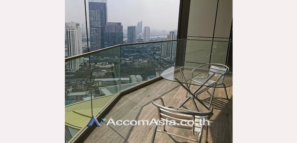 16  1 br Condominium for rent and sale in Charoennakorn ,Bangkok BTS Krung Thon Buri at Magnolias Waterfront Residences AA30918
