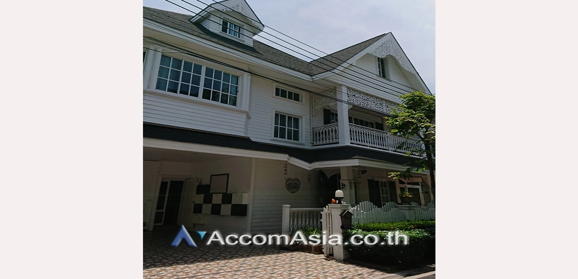  2  3 br House For Rent in Bangna ,Bangkok BTS Bearing at Fantasia Villa AA30959