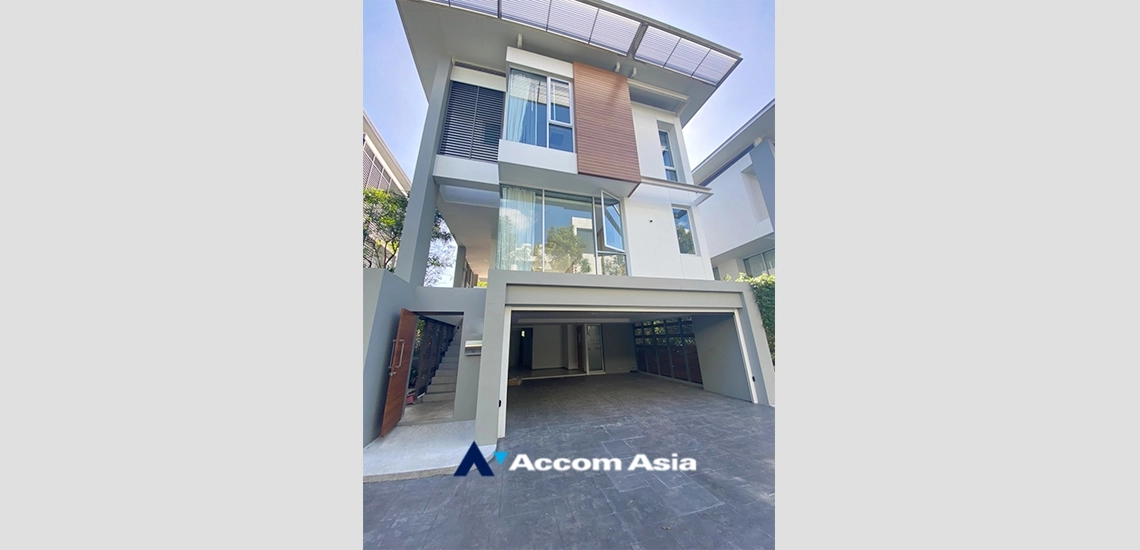  2  2 br House For Rent in Ratchadaphisek ,Bangkok MRT Phetchaburi at Modern Executive Houses Compound AA31002