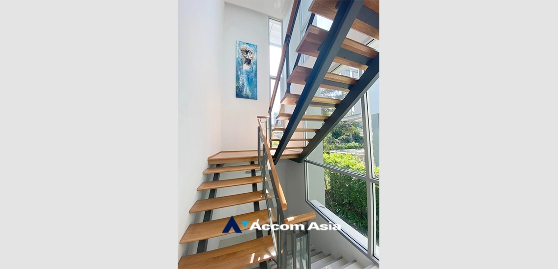14  2 br House For Rent in Ratchadaphisek ,Bangkok MRT Phetchaburi at Modern Executive Houses Compound AA31002