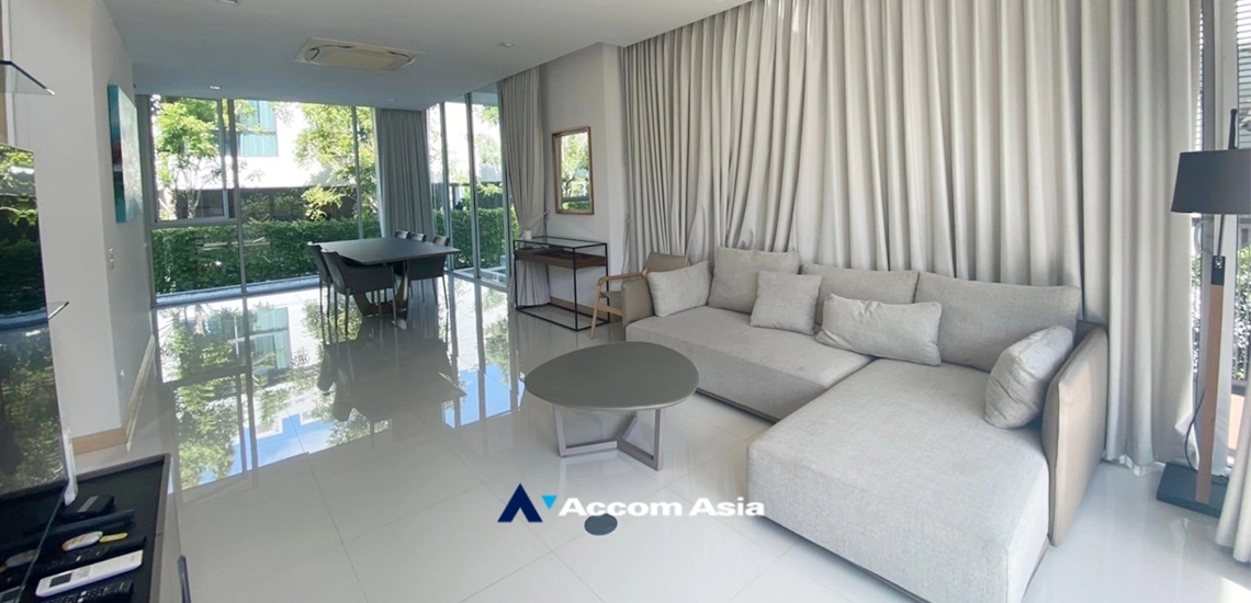  1  2 br House For Rent in Ratchadaphisek ,Bangkok MRT Phetchaburi at Modern Executive Houses Compound AA31002