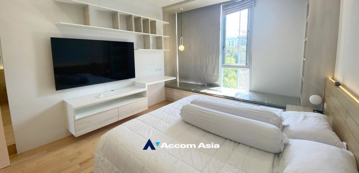 12  2 br House For Rent in Ratchadaphisek ,Bangkok MRT Phetchaburi at Modern Executive Houses Compound AA31002