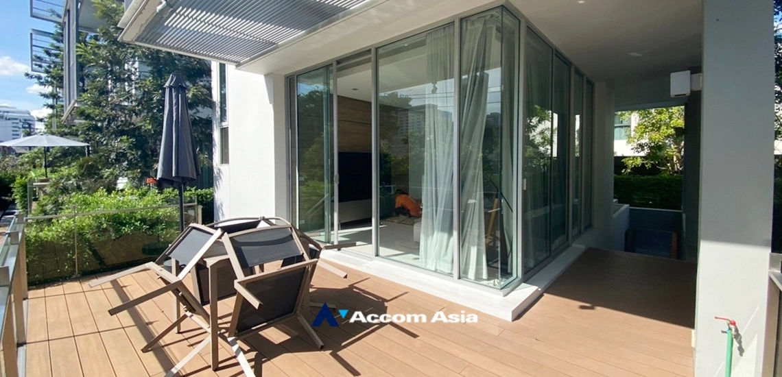 23  2 br House For Rent in Ratchadaphisek ,Bangkok MRT Phetchaburi at Modern Executive Houses Compound AA31002